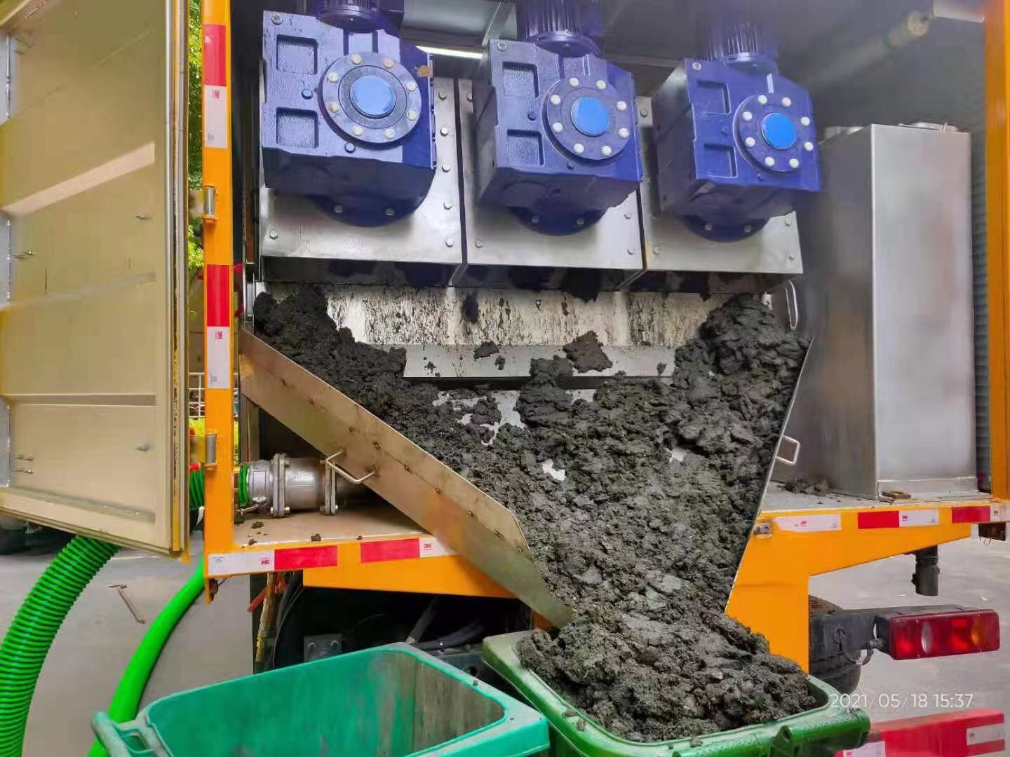 宝清化粪池清掏城市维护站-泥浆净化干湿分离处理